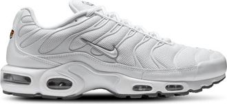 Nike Mens Air Max Plus - Running Shoes White/Black/Cool Grey Size 10.0