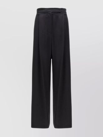 Max Mara silk wide-leg trousers