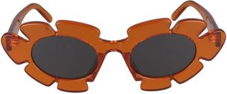 Loewe Lw 40088U Zonnebrillen - unisex - Zonnebrillen - Bruin - 47 MM - Accessoires