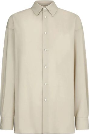 Dondup Shirts Black - Dames - Overhemden - Beige - XS - Overhemden