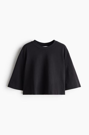 H&M Oversized T-Shirt - Schwarz