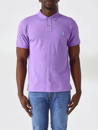 Polo Ralph Lauren Polo Shirt Men color Plum
