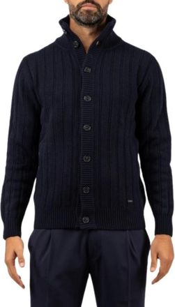 Brooksfield Maglione in Maglia - - Knitwear - Uomo - Blu - XL