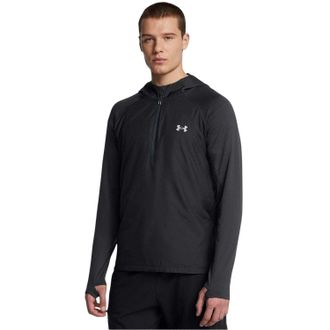 Under Armour Heren Trail Run Hoodie (Grijs)