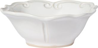 Vietri Incanto Stone Baroque Cereal Bowl in White at Nordstrom
