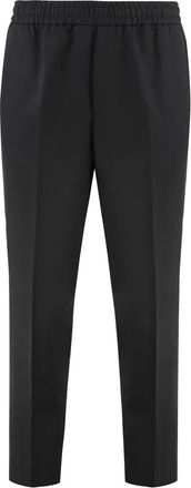 Golden Goose Wollen broek met zakken - Heren - Slim Fit Broeken - Zwart - M - Wol - Broeken