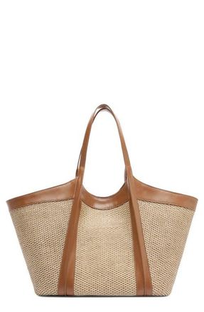 Arezzo Large Liana Shopper Bag in Soul Natural/Natural at Nordstrom