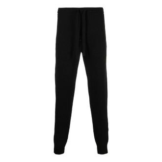 Off-white Mens Off-White FW22 Diagonals Diagonal Stripes Bundle Feet Sports Pants/Trousers/Joggers Black OMHG011C99KNI0011006