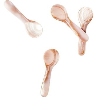 Be Home Seashell Spoons - Set of 4 in Pink at Nordstrom, Size Small