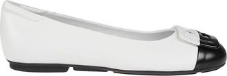 Hogan Ballerinas - Dames - Ballerinas - Wit - 36 1/2 EU - Leer - Schoenen