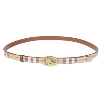 Burberry Cintura Reversibile da 15 MM - - Accessories - Donna - Beige - S
