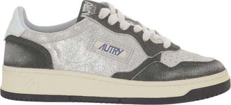 Autry Silver Color Block Sneakers