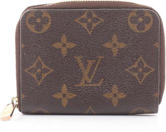Louis Vuitton Brown Coated Canvas Coin Purse/Coin Case (Pre-Owned)