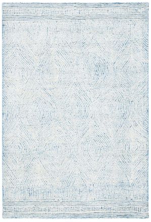 Safavieh Alfombra lana marfil/azul 122 x 183 cm