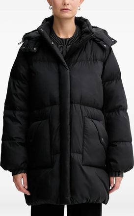Levi's Western Bubble hooded pocket coat - Black