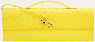Bottega Veneta Long Andiamo Clutch Bag with Handle