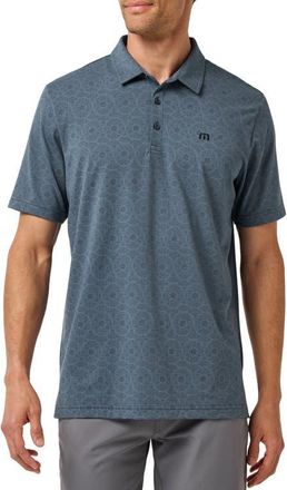 Travis Mathew Free Passage Polo in Bering Sea at Nordstrom, Size Xx-Large