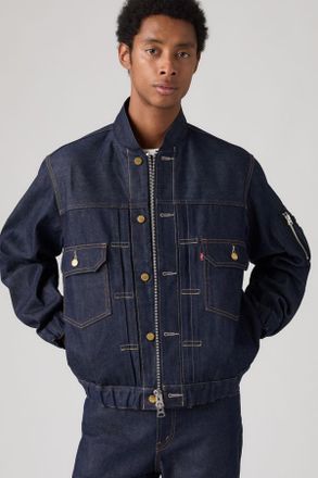Levi's Giacca blouson da uomo Levis x sacai - Uomo - M - Lavaggio scuro / Rigid