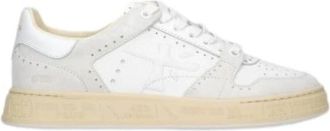 Premiata Quinnd 6555 - Dames - Sneakers - Wit - 39 EU - Leer - Schoenen