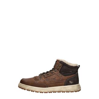 Mustang Veterschoenen Hoog - Heren - Winterlaarzen - Bruin - 43 EU - Schoenen