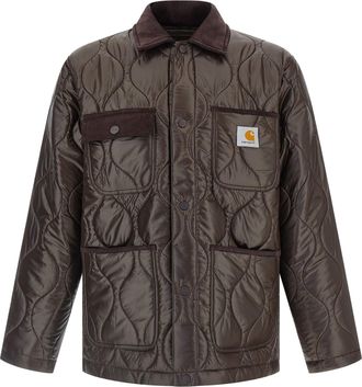 Carhartt Work in Progress Oscar Puffer Jackets Marrone-Uomo