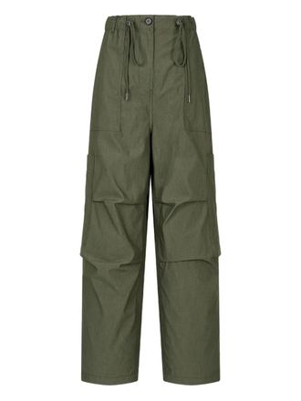 STUDIO TOMBOY Ripstop Cargo pants - women - Cotton/Nylon/Elastane - OS - Green