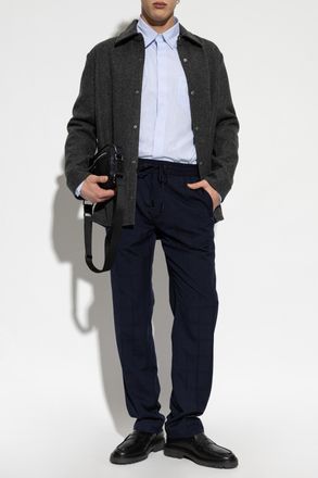 Iceberg Shirt With Pocket, Mens, Light Blue