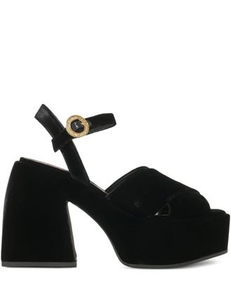 Nodaleto Bulla Joni platform heeled sandals - Black