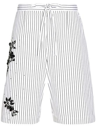 Dolce & Gabbana Bermuda a righe - Bianco