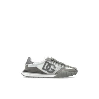 Dolce & Gabbana Sneakers, female, Gray, Size: 8 1/2 US Sports Shoes With Logo