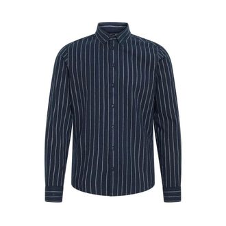 Casual Friday Heren, Overhemden, Blauw, Maat: S