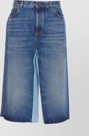 Chlo&eacute; denim bermuda shorts