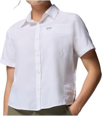 Columbia Silver Ridge Utility II S/S Shirt Hemd f&uuml;r Damen | wei&szlig;
