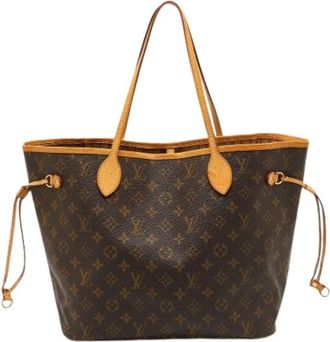 Louis Vuitton Pre-owned Tote Bags, female, Brown, Size: ONE SIZE Pre-owned Coated Canvas Tote Bag