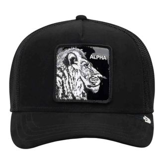 Goorin Brothers Cappellino Trucker in Camoscio con Leone - - Accessories - unisex - Nero - ONE SIZE