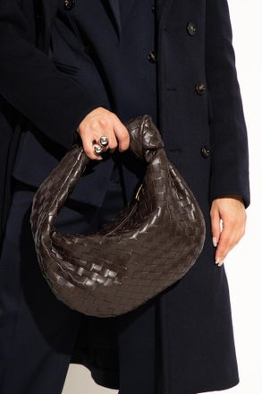 Bottega Veneta Jodie Teen Shoulder Bag, Womens, Brown