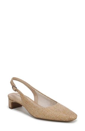 Life Stride Lorena Slingback Pump in Natural Tan at Nordstrom, Size 7