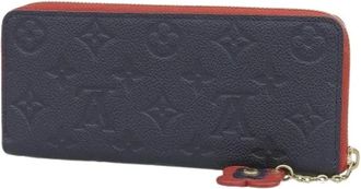 Louis Vuitton Pre-owned Wallets, female, Blue, Size: ONE SIZE Pre-owned Canvas Wallet