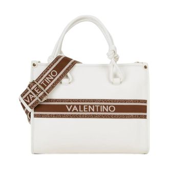 Mario Valentino Tote Bags, female, White, Size: ONE SIZE Aella Tote Bag