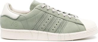 Yohji Yamamoto Superstar sneakers met losse draden