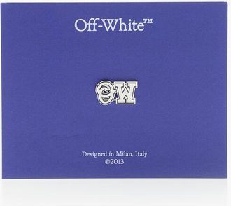 Off-white Metal Lace Charm with Glossy Finish size One Size