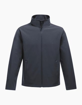Regatta Mens Regatta Standout Mens Ablaze Printable Softshell Jacket - Navy - Size: 40/Regular