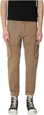 Alpha Industries Army Pant - Heren - Slim Fit Broeken - Bruin - W33 - Katoen - Broeken