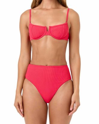 L*Space Soleil Bikini Bottom In Pout