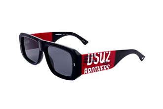 Dsquared2 Mens 54 mm Black Red Sunglasses D20107-S-OIT-54