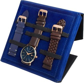 Akribos XXIV Quartz Blue Dial Mens Watch AK1104RGBU-S