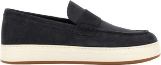 Hogan H668 Loafers in Blue Calfskin