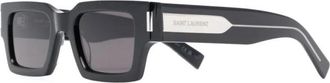 Saint Laurent SL 572 Zonnebril - unisex - Zonnebrillen - Zwart - 50 MM - Nylon - Accessoires