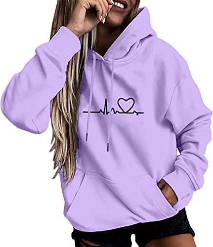 Sweat à Capuche Femme Oversized - Impression Graphique CALIFORNIA, Col Rond, Manches Longues - Style Décontracté Streetwear
