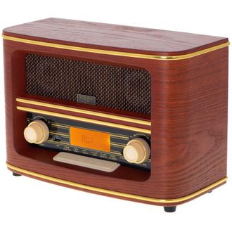 Fabrilamp Fabrilamp - Radio Retro Fm Bluetooth 5.0 Usb Y Aux Despertador Apagado. Oto&ntilde;o